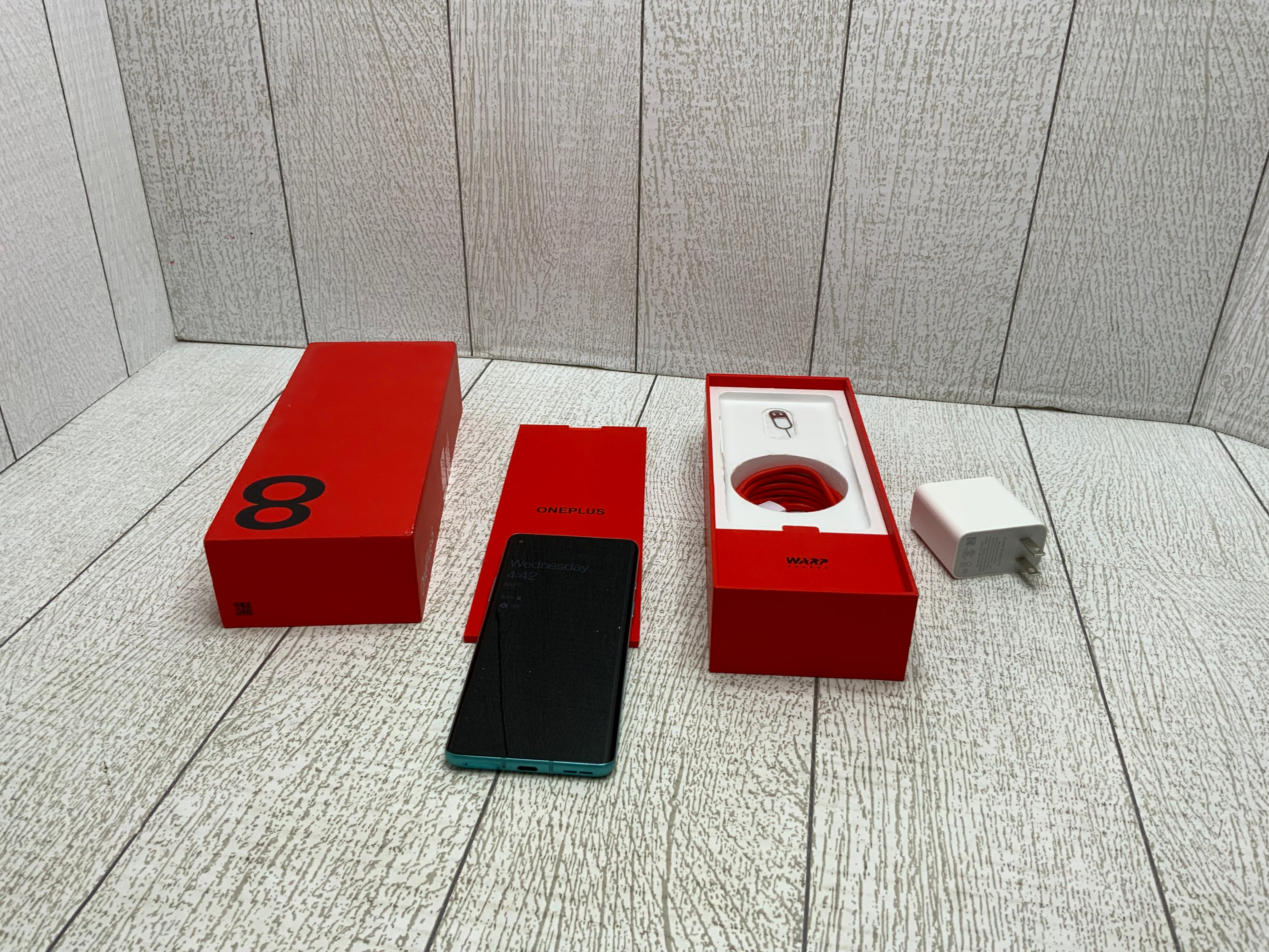 OnePlus 8 Glacial Green, 5G Unlocked Android Smartphone 8GB RAM+128GB (8045146341614)